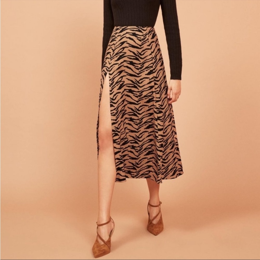 Reformation Zoe Skirt in Rajah Size 4